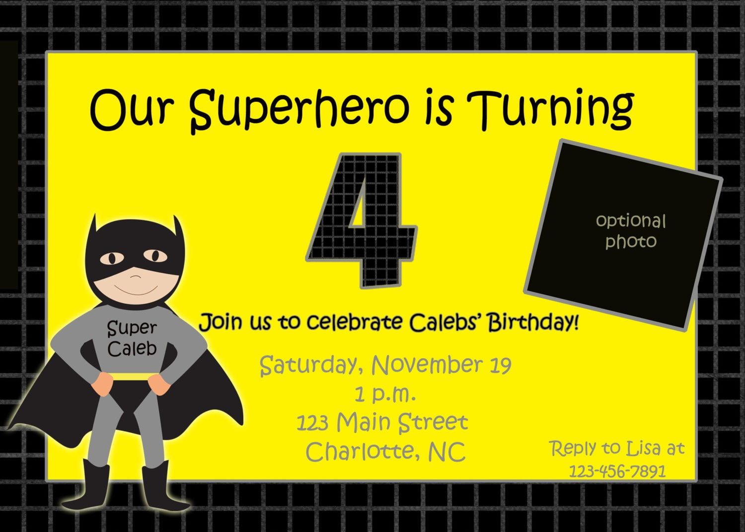 Template Batman Birthday Cards Messages Conjunction With Card
