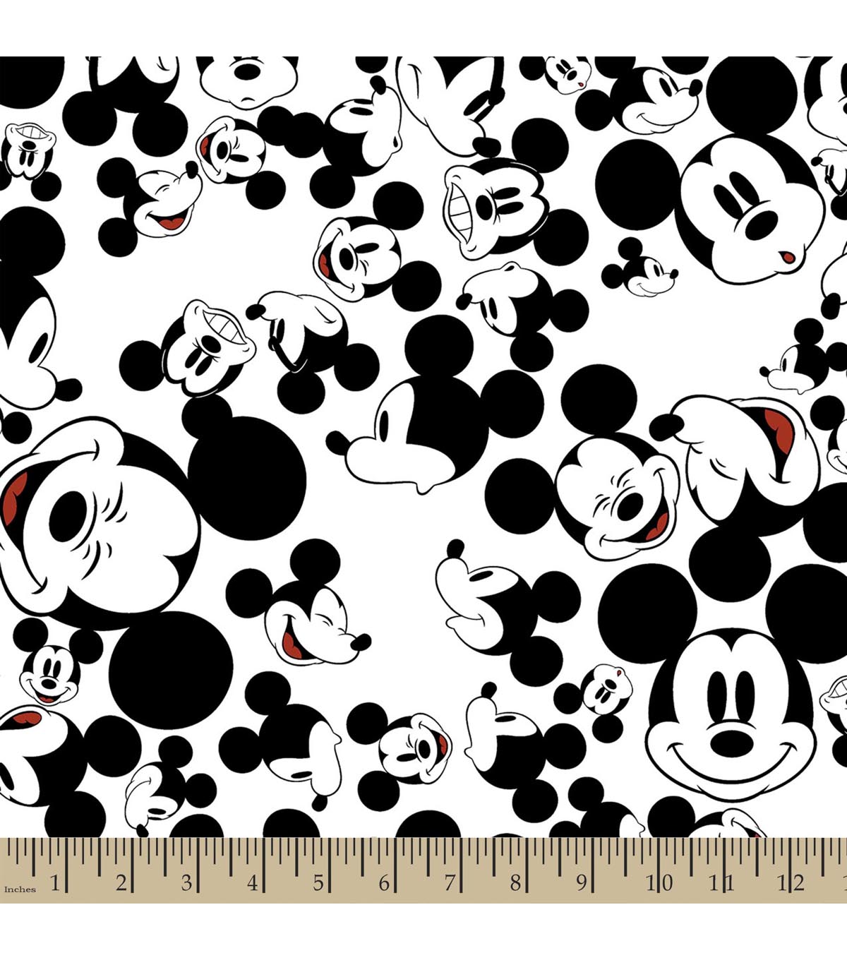 Disney Mickey Mouse Print Fabric