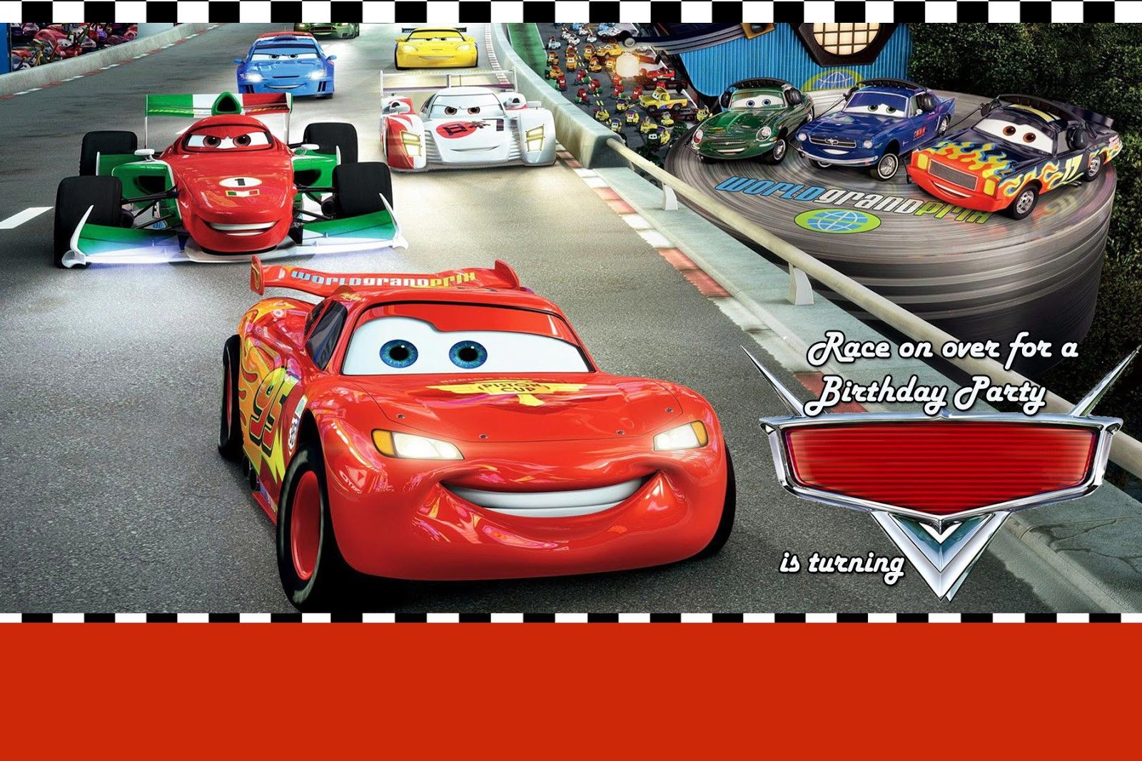 Disney Cars Invitations Templates Free Disney Cars Invitations Templates Free