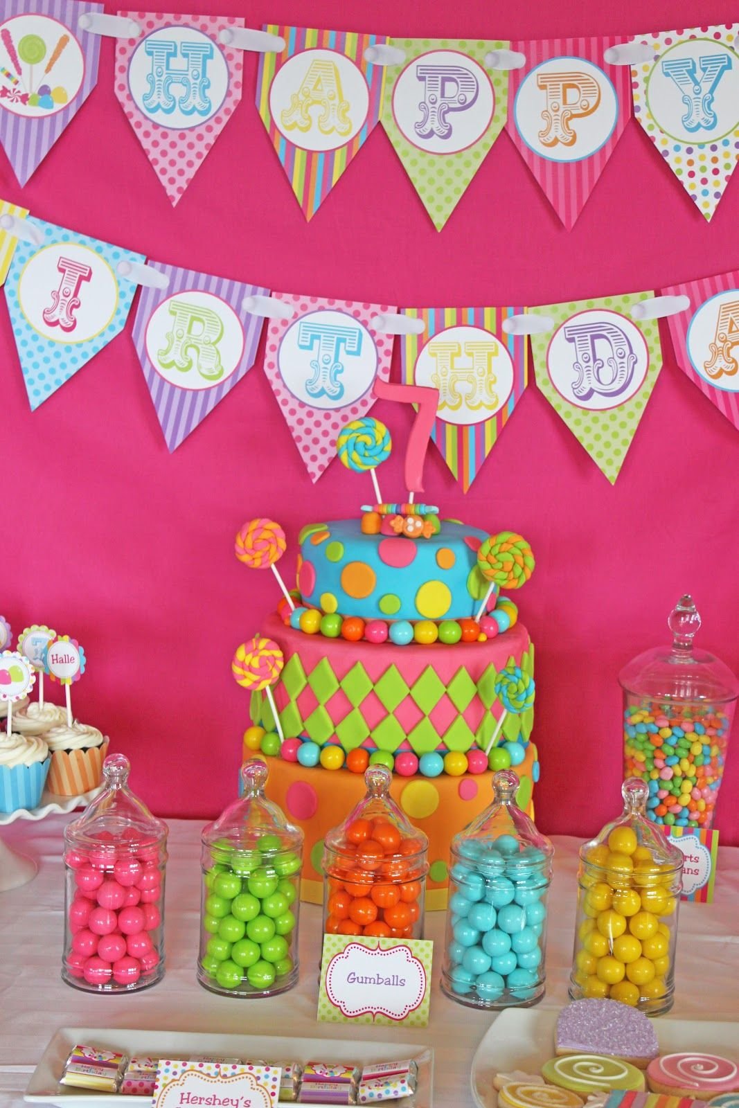 Candy Shoppe Birthday Party