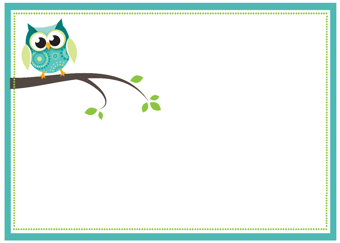 Blank Printable Invitation