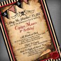 Pirate Photo Invitations