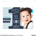 1st Birthday Party Invitations