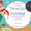Birthday Invitation Template Printable Free 2nd