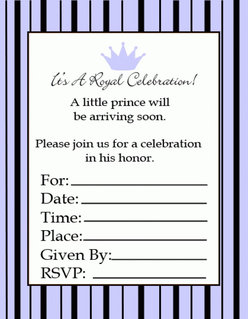 Free Printable St Birthday Invitations Te Cute St Birthday
