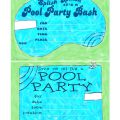 Free Party Invitation Pool Party