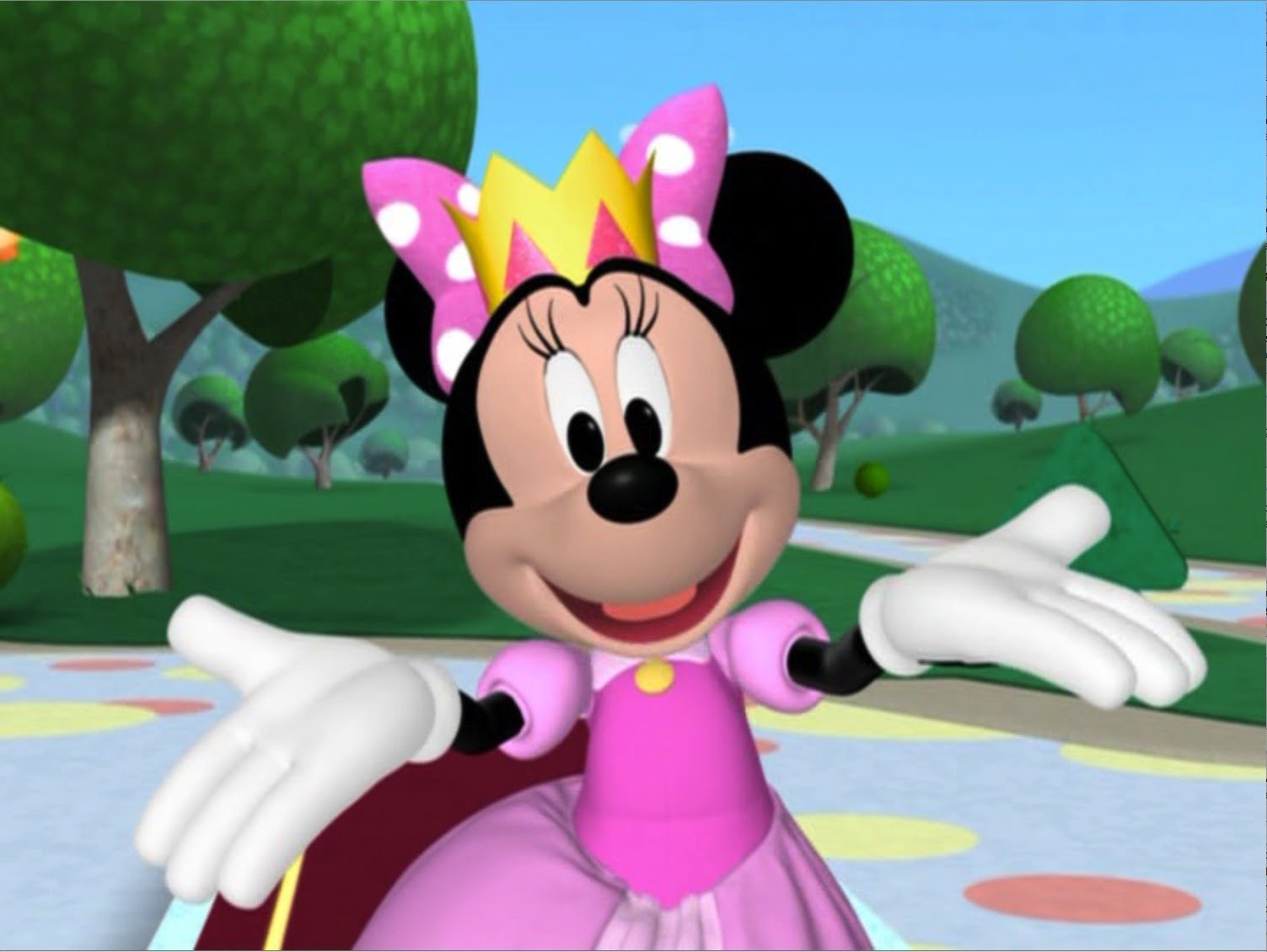 Mickey Mouse Clubhouse Minnie Masquerade Widescreen Background
