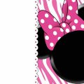 Minnie 1st Birthday Party Invitation Template Free